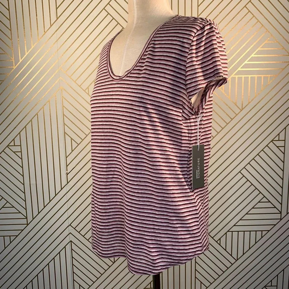 Nordstrom Signature Francesca 100% Linen T Shirt - Picture 5 of 9